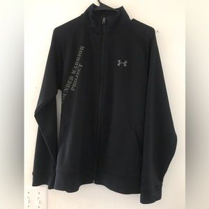 Under Armour Wounded Warrior Fleece Hoodie Jacket Black Small